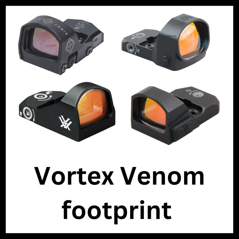 Red dots with Vortex Venom footprint