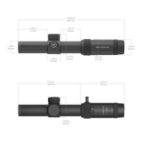 Vector Optics Visor de rifle Forester 1-4x24SFP 