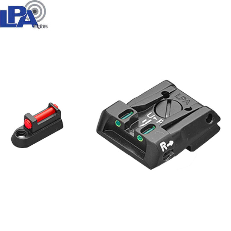 Juego de miras ajustables CZ P-07, CZ P-09 con fibra óptica 