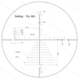 Vector Optics Alcance de rifle compacto Veyron 3-12x44IR SFP 